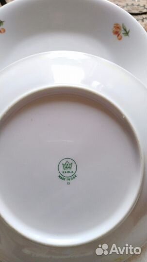 Глубокие суповые тарелки ГДР (Советский период )