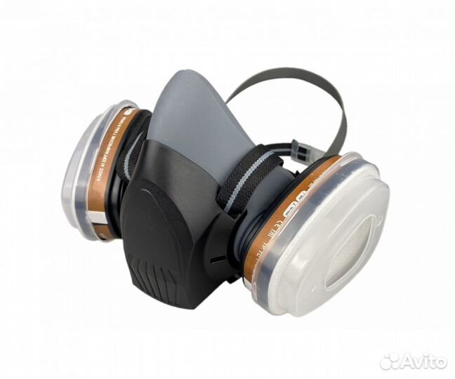 Полумаска RoxelPro силиконовая, размер M, в сборе