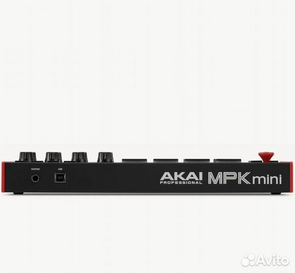 Миди клавиатура (синтезатор) akai mini