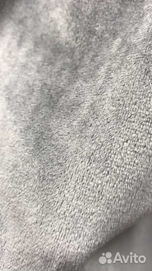 Шторы бархат серые