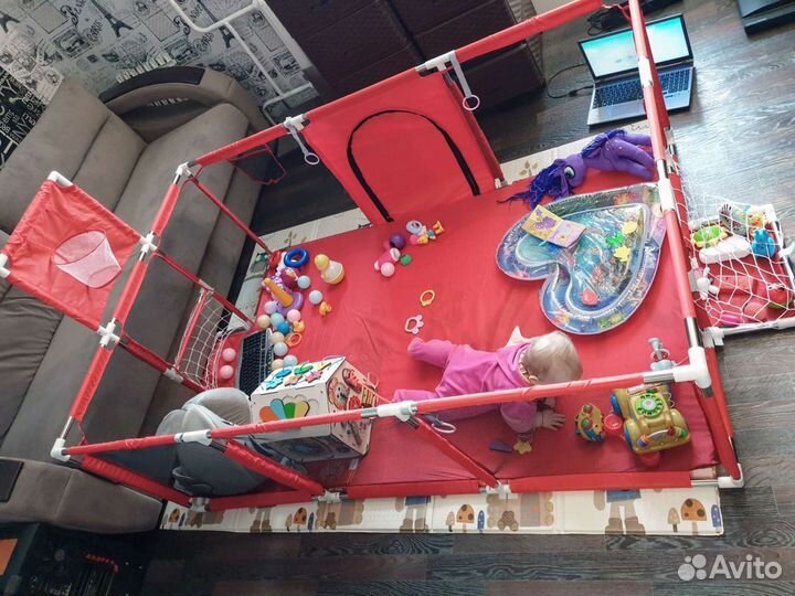 Большой новый детский игровой манеж