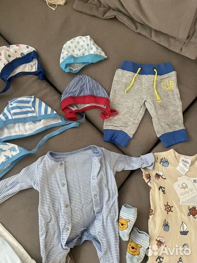 Вещи пакетом на мальчика размер 50-68
