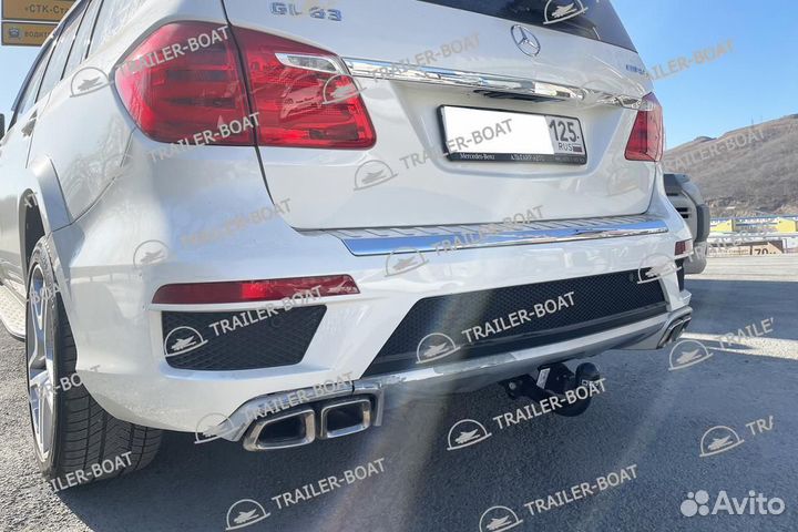 Фаркоп Mercedes-Benz GL-Class 06-12 X164 рама и крюк-шар, 50мм 25849