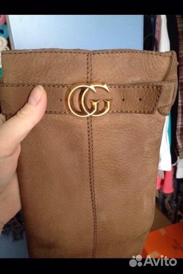 Осенние сапоги Gucci оригинал