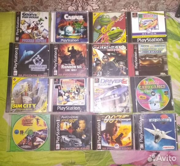 Игры для playstation 1,2