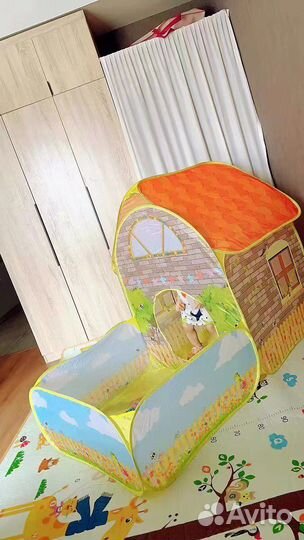 Детский манеж игровая палатка