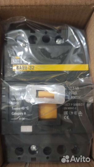 Выключатель автоматический ва88-32, 25А