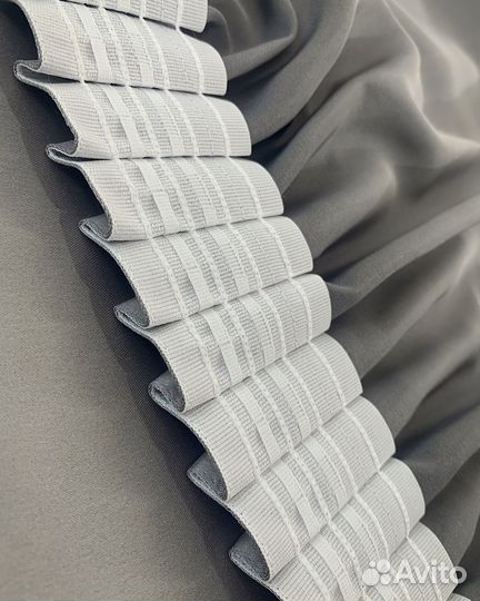 Портьеры сатен Адора Хром шторы