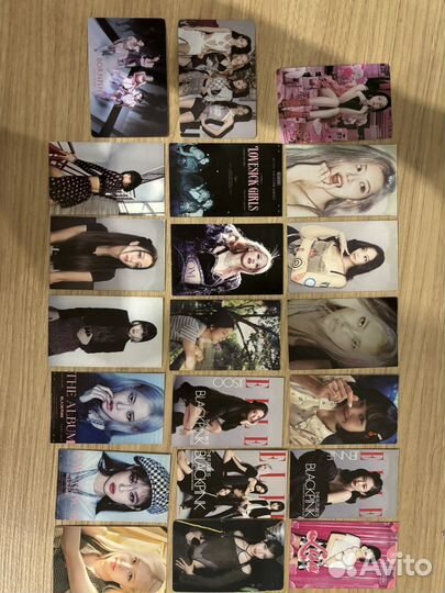 Blackpink карточки