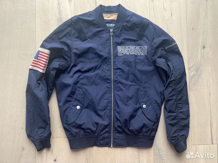 Куртка pull bear nasa бомбер xs