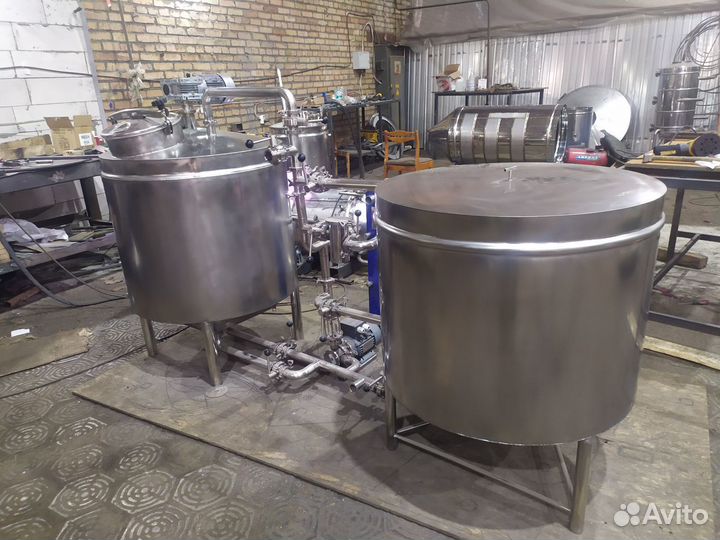 Пивоварня 250л за варку. Предоплата 5 процентов