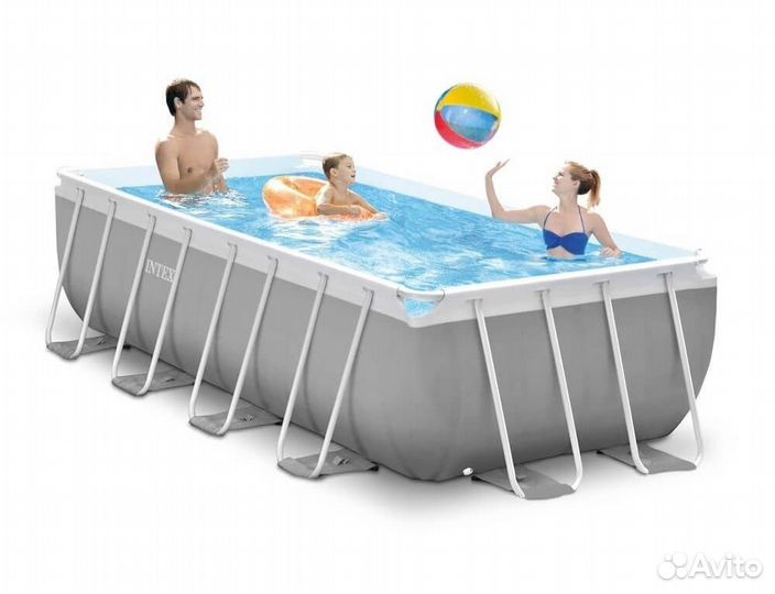 Бассейн каркасный (400х200х100см) 26788