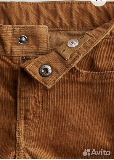 Джинсы вельветовые для мальчика 122 hm