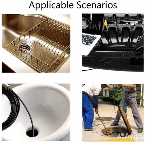 Камера эндоскоп USB endoscope 2 М.Новые,маг-н