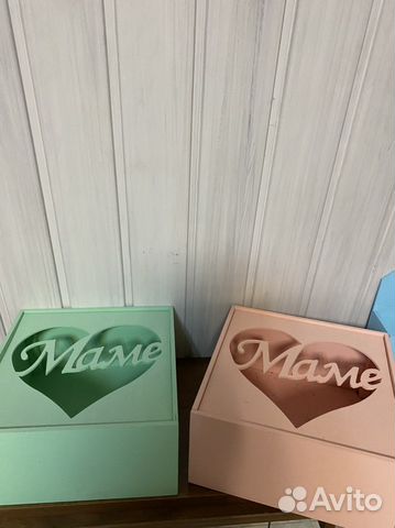 Ящик деревянный подарочный