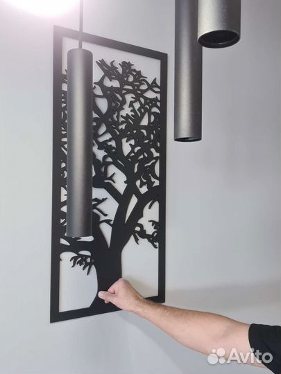 Панно триптих дерево из мдф на стену 12080