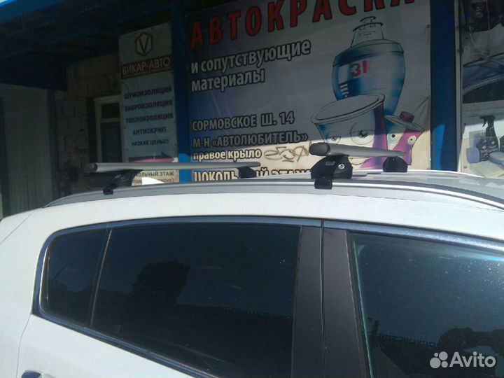 Аэродинамический багажник для Kia Sportage 4