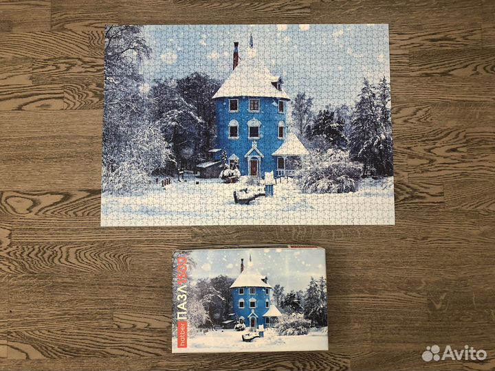 Пазлы 1000, 1500 и 2000 элементов как новые