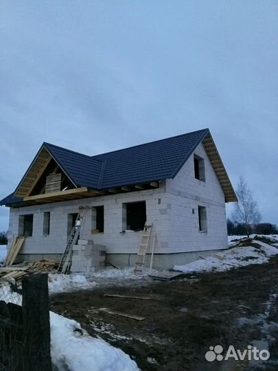 Строительство Кровля, Металлочерепица, заборы, сай