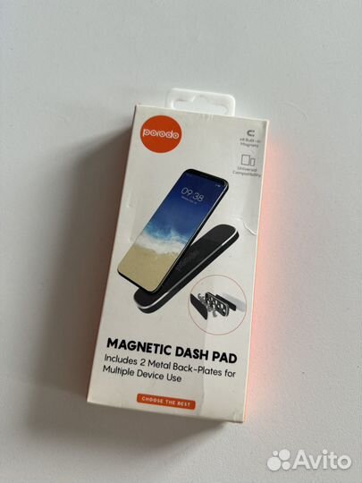 Держатель для телефона в машину магнитный