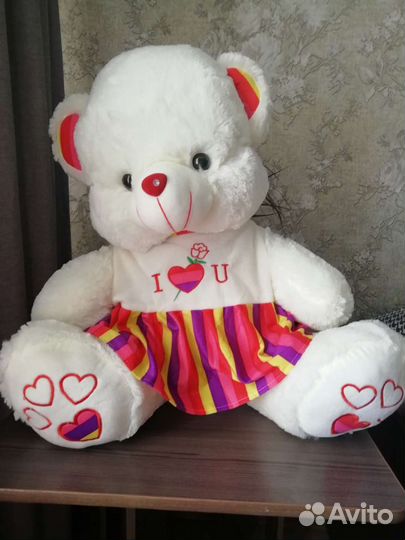 Большие плюшевые мишки медведи