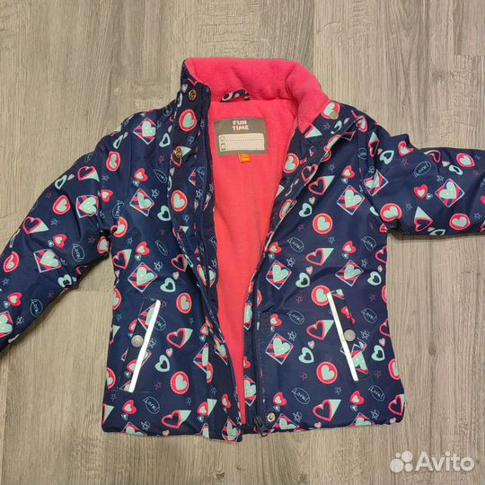 Куртка для девочки деми 92