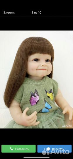 Кукла Реборн девочка
