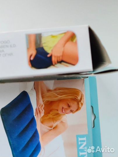 Надувная подушка для путешествий