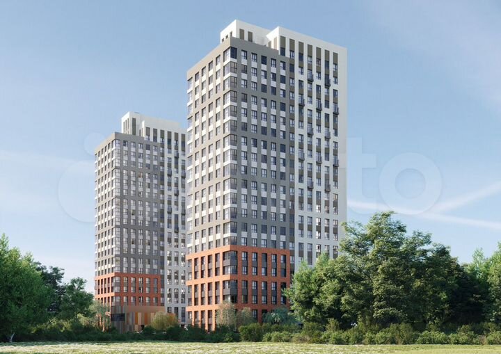 1-к. квартира, 29,5 м², 2/21 эт.