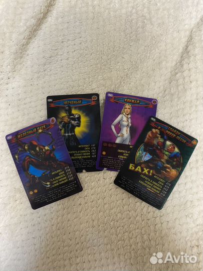 Карточки человек паук 1 серия