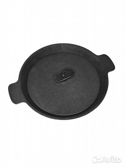 Чугунная сковорода с прессом