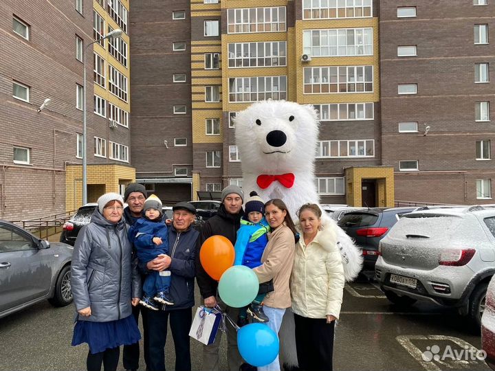 Белый Медведь Мишка Поздравление С Днем Рождения