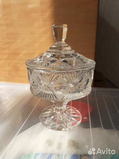 Вазы хрусталь фарфор сахарница