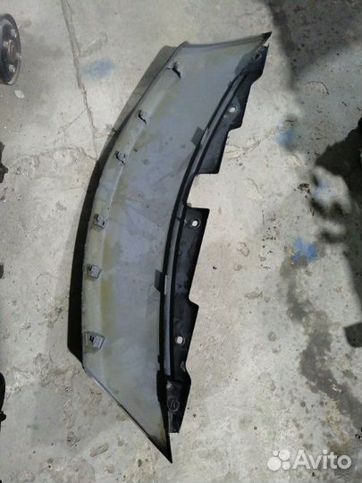 Накладка на бампер передняя Nissan Note E12