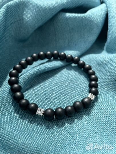 Браслет из натурального шунгита