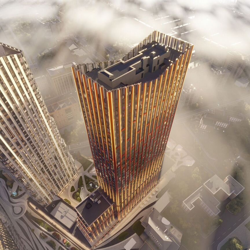 1-к. квартира, 42,9 м², 6/41 эт.