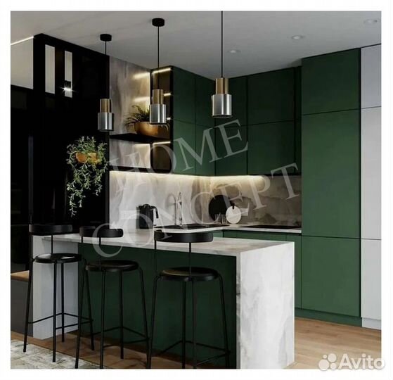 Покраска фасадов кухни Изготовление новых