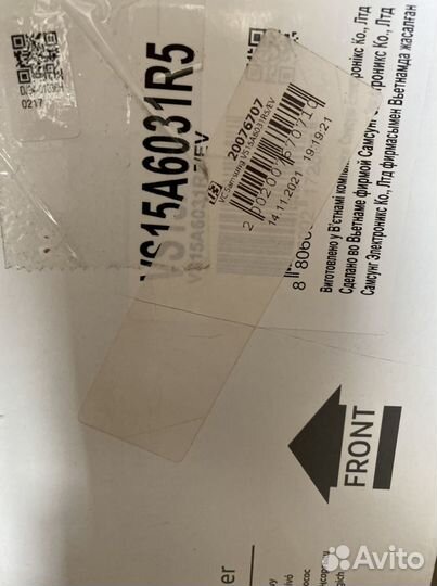 Пылесос ручной samsung jet60 turbo