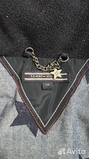 Куртка парка для девочки Tommy Hilfiger р.128