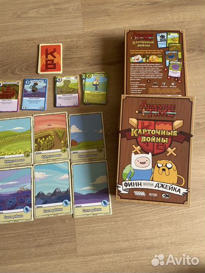 Настольная игра Время приключений Карточные войны