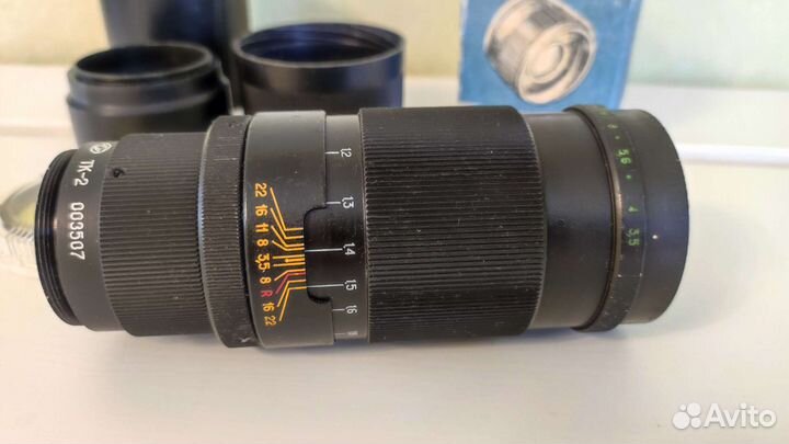 Объектив Юпитер 37а и Телеконвектор ТК2