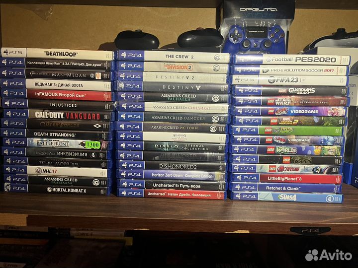 Игры, диски на приставку на пс 4 и пс 5