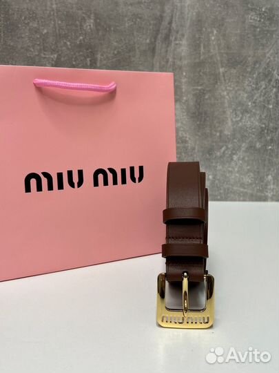 Ремень miu miu 3 цвета