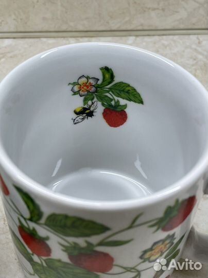 Чашки фарфор дулево СССР набор