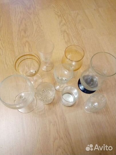 Рюмки, стопки, фужеры
