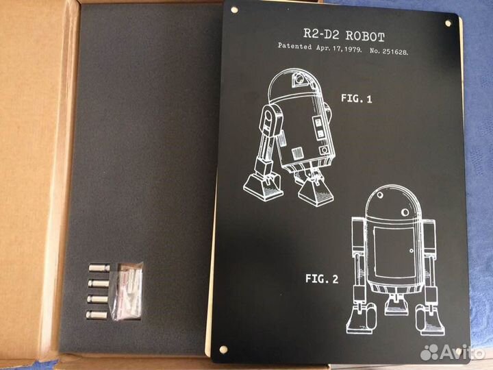 Постер из металла 