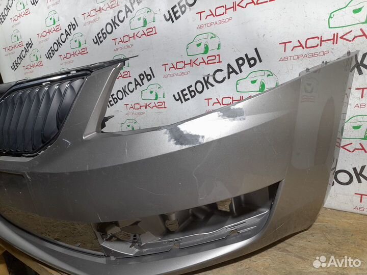 Бампер передний skoda Octavia A7 (2016+)