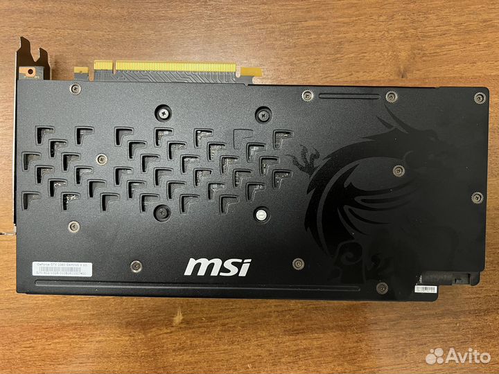 Видеокарта msi gtx 1060 6gb