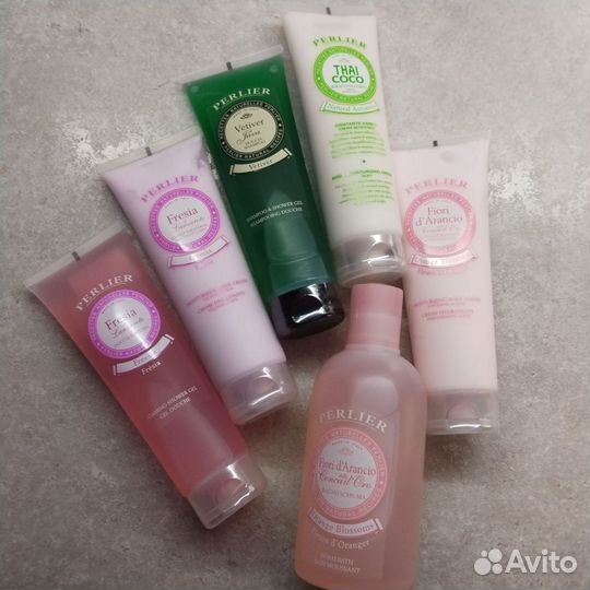 Perlier гель для душа, крем для тела,пена для ванн