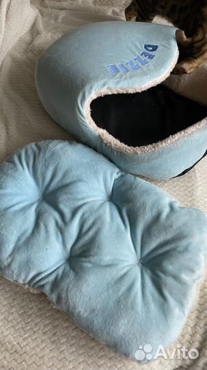 Лежанка и когтеточка для кошек